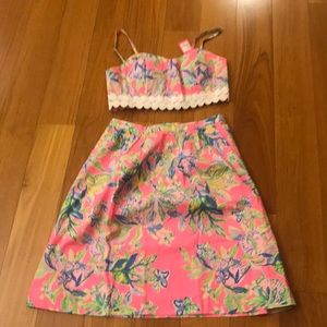 SOLD NWT LILLY PULITZER - EVERINA SET - size 8
